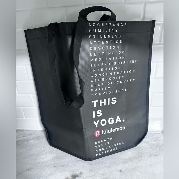 Lululemon Black Tote Bag - Picture 2 of 4